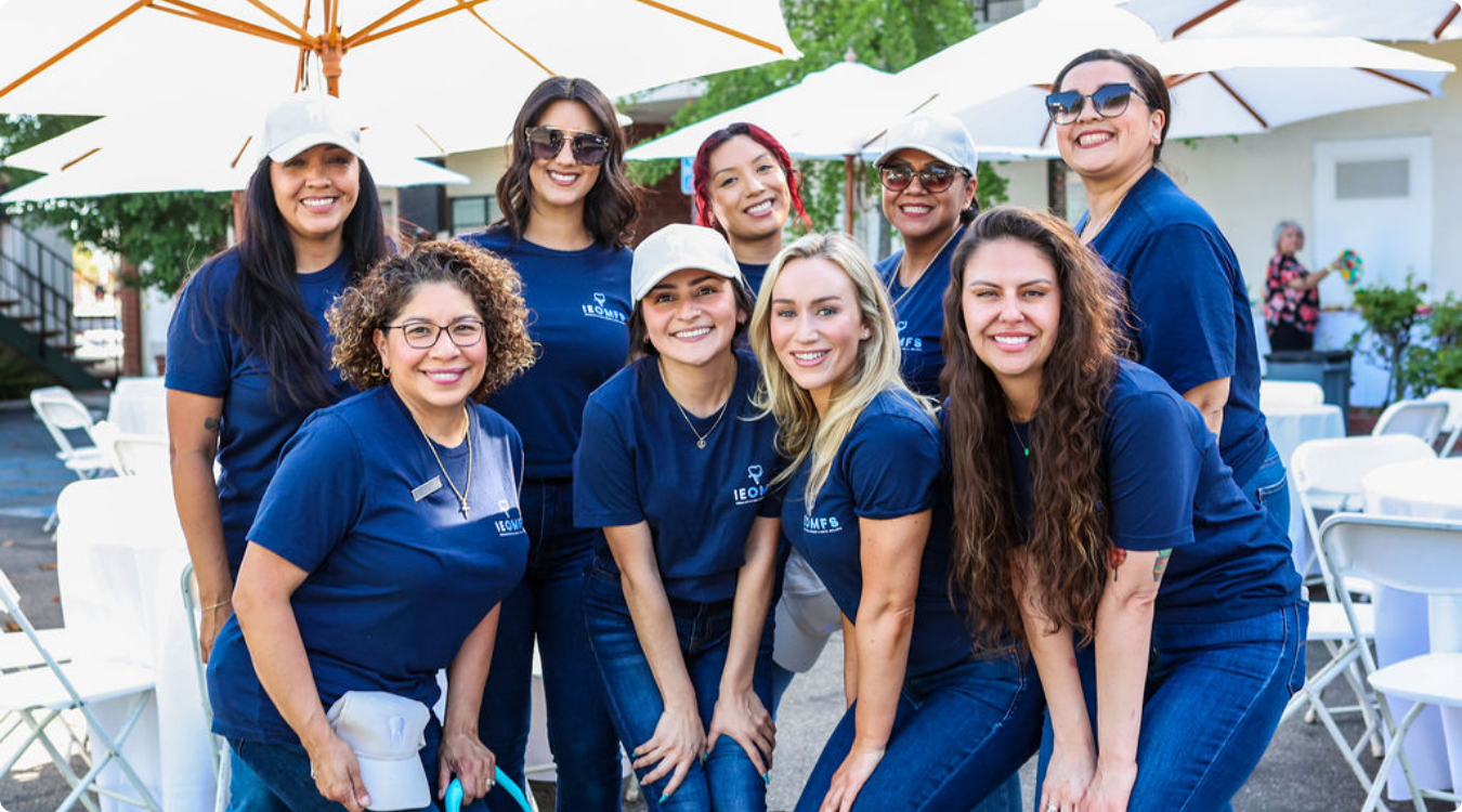 IEOMFS team enjoying 2024 social event outdoors